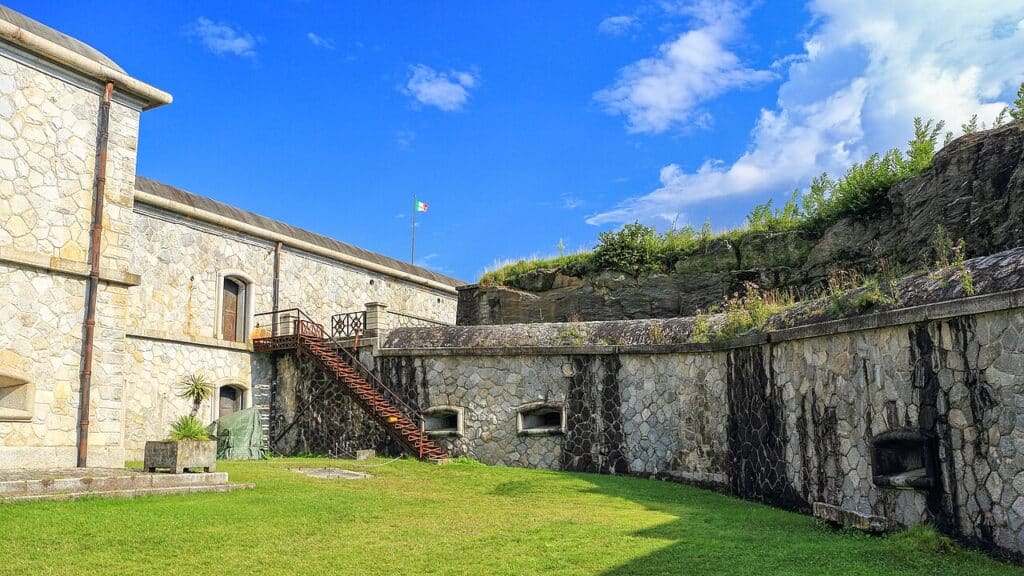 Inner court of the fort